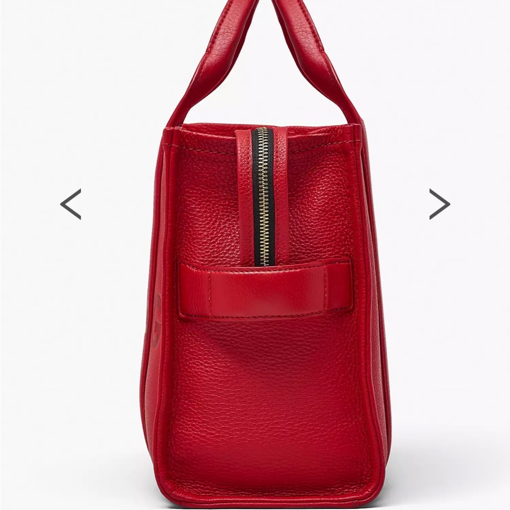 Marc Jacobs Red Structured Tote - image 4